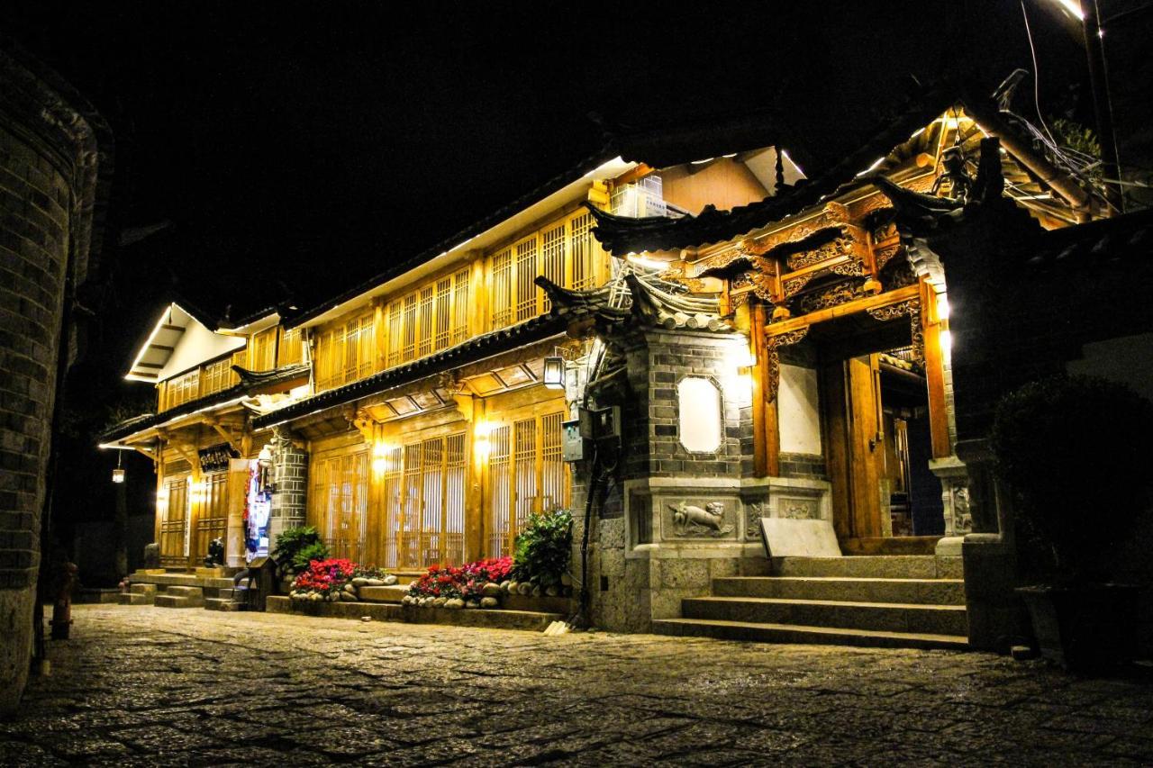 Lijiang Shushi Zhengliu Mujiayuan Hotel ภายนอก รูปภาพ