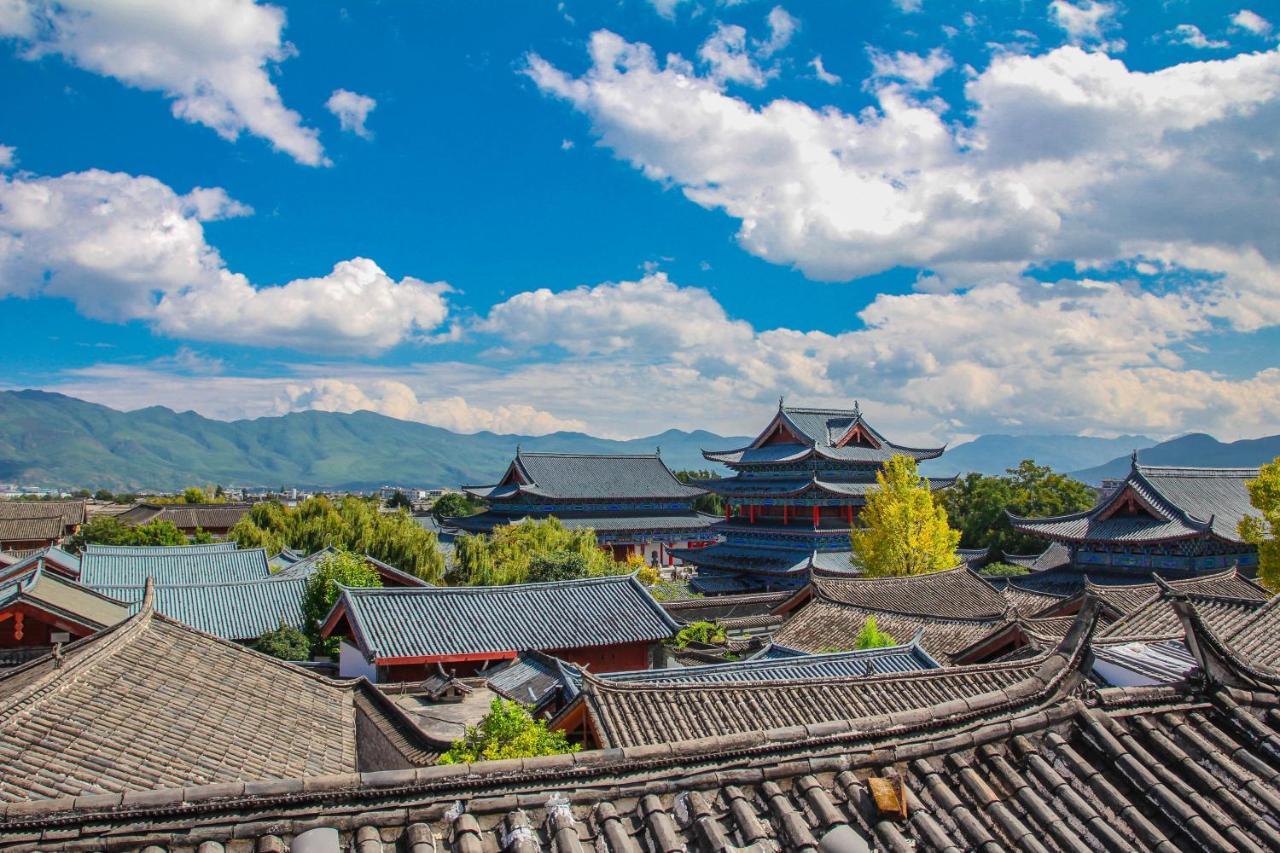 Lijiang Shushi Zhengliu Mujiayuan Hotel ภายนอก รูปภาพ