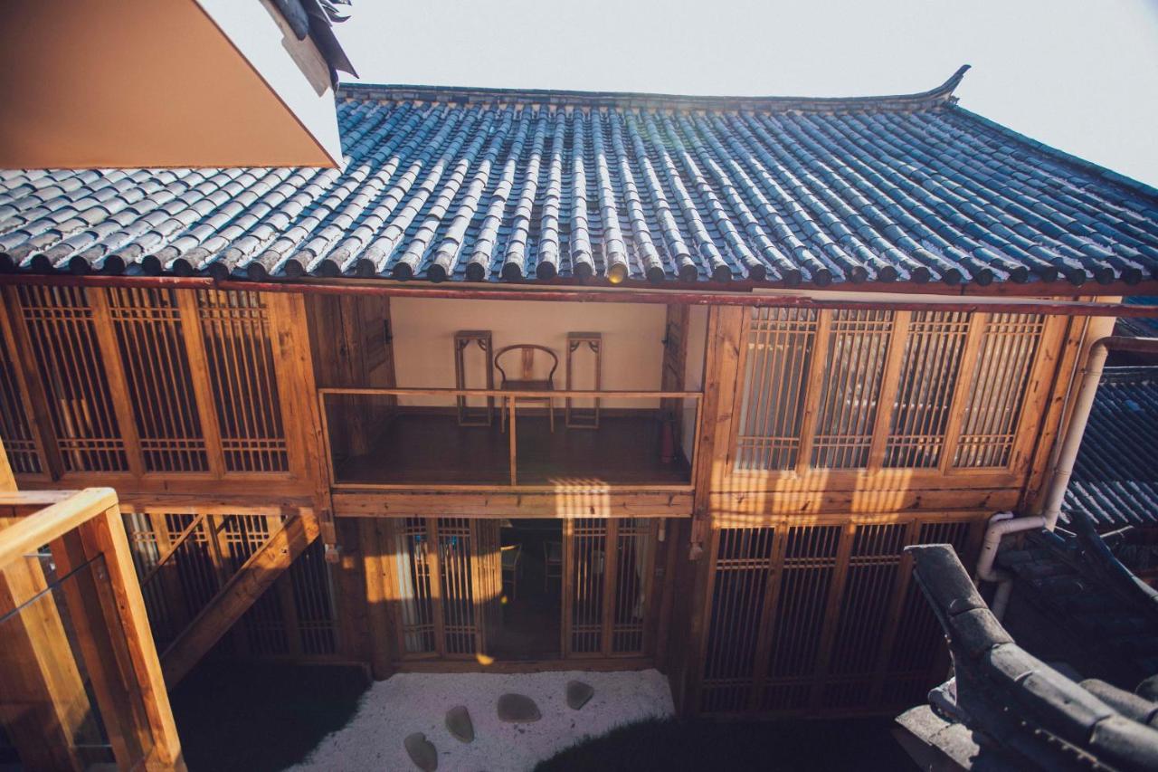 Lijiang Shushi Zhengliu Mujiayuan Hotel ภายนอก รูปภาพ