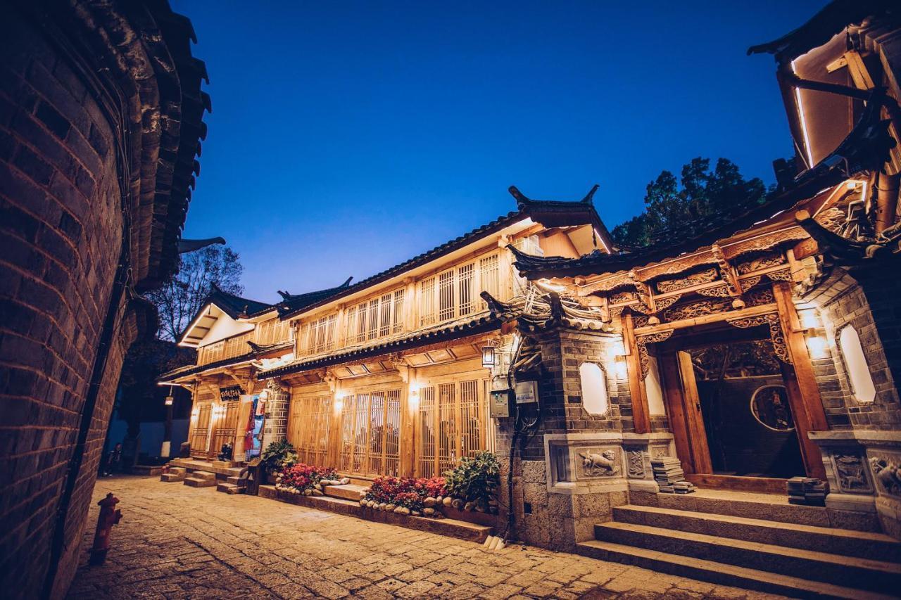 Lijiang Shushi Zhengliu Mujiayuan Hotel ภายนอก รูปภาพ